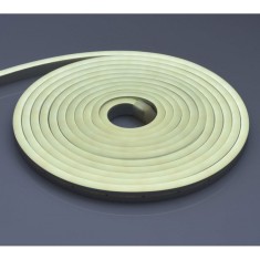 Banda LED neon, SMD, flexibil, auto, 5M, 12V, IP67, Alb Rece foto