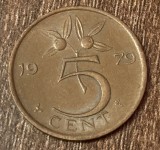 C50 - Moneda foarte veche - Olanda - 5 centi - 1979