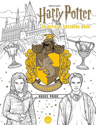 Harry Potter: Hufflepuff House Pride: The Official Coloring Book: (gifts Books for Harry Potter Fans, Adult Coloring Books) foto