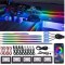 Kit 18 in 1 Lumini Ambientale Symphony LED Wireless RGB