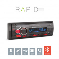 Player auto „Rapid” – 1 DIN – 4 x 50 W – BT – MP3 – AUX – SD – USB