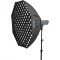 Softbox Octagonal 120cm cu Grid VISICO EB-072 Deschidere si Inchidere Rapida