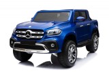 Masinuta electrica pentru copii, Mercedes X-Class 4x4 180W 12V 14Ah PREMIUM Albastru