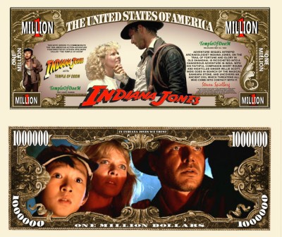 !!! SUA = FANTASY NOTE (TJ6) = FILMUL ,, TEMPLE OF DOOM &amp;quot; - 2024 - UNC foto