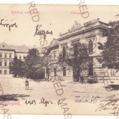 419 - AIUD, Alba, Litho, Romania - old postcard - used - 1903