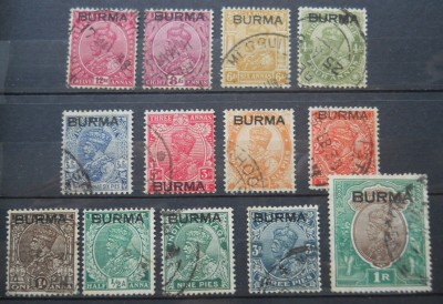 BURMA GEORGE V foto