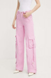 Blugirl Blumarine jeansi femei high waist, RA4134.T3874