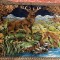 Carpeta vintage cu cerb