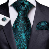 Set cravata + batista + butoni - matase -- model 792