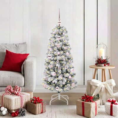 vidaXL Brad de Crăciun artificial cu ramuri articulare 120 cm 3395579 foto