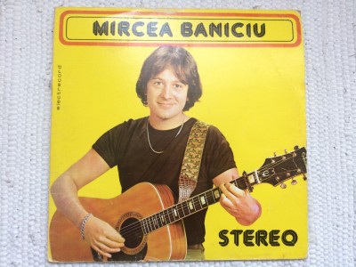 mircea baniciu tristeti provinciale disc vinyl lp muzica pop folk rock album electrecord ST EDE 01836 1981 VG+ foto