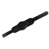 Cumpara ieftin Curea Ceas Retro din Piele Naturală, 18mm &ndash; Neagră (WZ4707)