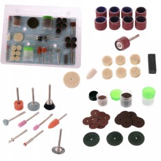 Set de capete de ?lefuire ?i decapare pentru burghie ?i decapatoare pneumatice cu avans de 3 mm (105 buc) TC Technic JC1903 foto