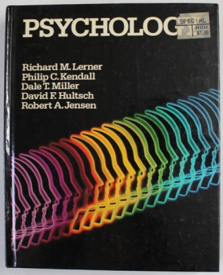 PSYCHOLOGY by RICHARD M. LERNER ...ROBERT A. JENSEN , 1986 foto