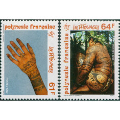 Polinezia Franceza 1992 - Tatuaje, serie neuzata