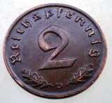 2.998 GERMANIA 2 REICHSPFENNIG 1937 D, Europa, Bronz