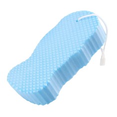 Burete de baie, 13.9 x 7.1 x 3 cm, PVC, albastru