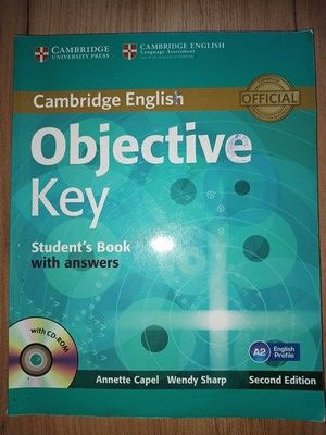 Objective Key Student&amp;#039;s book with answer A2 English profile foto