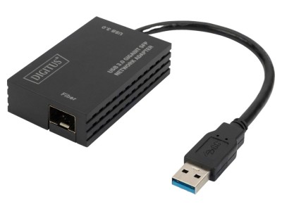 Adaptor USB-Fast Ethernet SFP x2 foto