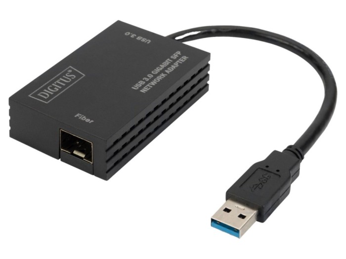 Adaptor USB-Fast Ethernet SFP x2