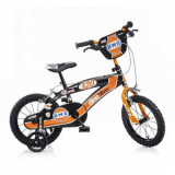 Bicicleta BMX 14 inch pentru baieti 4-6 ani, Dino Bikes