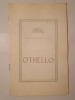 Caiet program Othello (Teatrul de Operă și Balet al RPR, 1960)