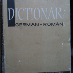 Dictionar german - roman - M. Isbasescu, M. Iliescu, 1966 (140.000 de termeni)