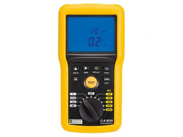 Aparat Măsurare Rezistență Izolație LCD IP54