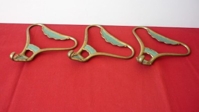 CUIER DIN BRONZ LOT 3 BUC. foto