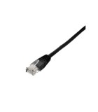 Cablu de retea UTP Cat5e patch cord 0.25m negru Well