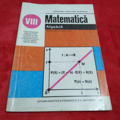 MANUAL MATEMATICA ALGEBRA CLASA VIII IOAN CRACIUNEL ED.DIDACTICA 1998