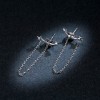 Cercei din argint -Stelute si Strasuri- ARG367E, Argintboutique