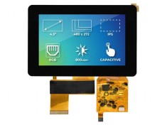 Ecran TFT 4,3&quot; LED 480x272