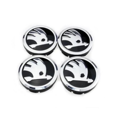 Set 4 capace roti 65mm compatibil/inlocuitor Skoda janta aliaj 5949096250294 foto