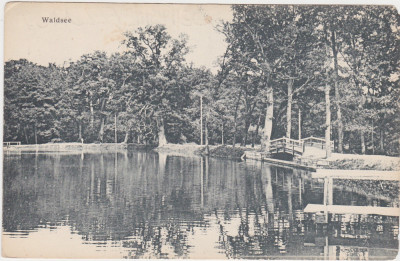 CP SIBIU Hermannstadt Waldsee ND(1917) foto