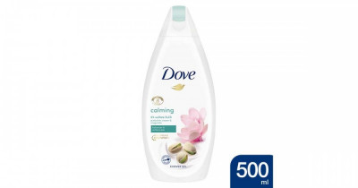 Dove Calming Kr&amp;eacute;mtusf&amp;uuml;rdő Piszt&amp;aacute;ciakr&amp;eacute;mmel &amp;eacute;s Magn&amp;oacute;li&amp;aacute;val 500ml foto