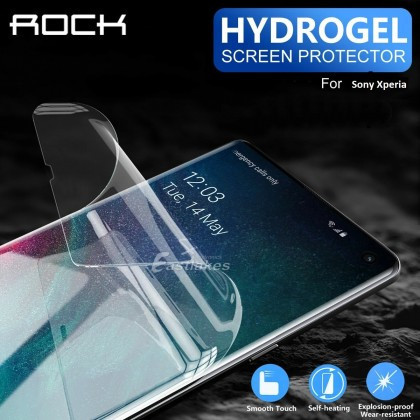 Folie Protectie Ecran Sony Xperia XZ3, Silicon TPU, Hydrogel, rock-space