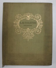 POVESTIRI de LEV NICOLAEVICI TOLSTOI , 1953 foto