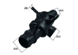 MAHLE TM 40 92 termostat,lichid racire