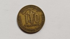 Africa Occidentala Franceza-Togo-10 Francs 1957