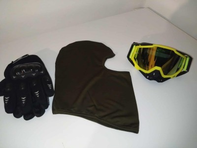 Set accesorii off road:cagula,ochelari,manusi foto