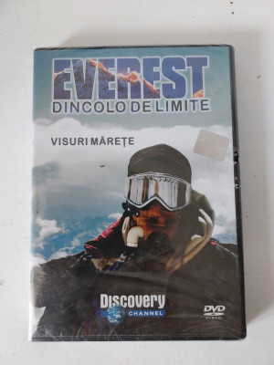 EVEREST, Dincolo de limite, Visuri marete, Discovery channel, DVD documentar foto