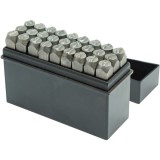 Topmaster 499991 - Set poansoane litere mari 8 mm 27 bucati