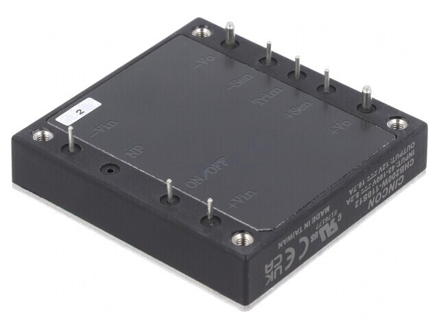 Convertor DC/DC 200W 43-160V La 12V 16,7A