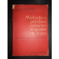 Metodica predarii istoriei in scoala de 8 ani (clasele I-IV)