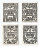Romania, LP IV.17/1932-38, Taxa de plata model &quot;coroana&quot;, filigran CC, MNH, Nestampilat