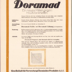 HST A1980 Reclamă medicament Germania anii 1930-1940