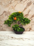 Copacel decorativ fructifer cu mere 28 cm