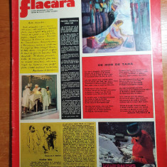 flacara 6 decembrie 1975-art. si foto orasul bistrita,tismana,steaua rosie sibiu