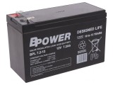 Baterie plumb-acid 12V 7,2Ah AGM fără &icirc;ntreținere